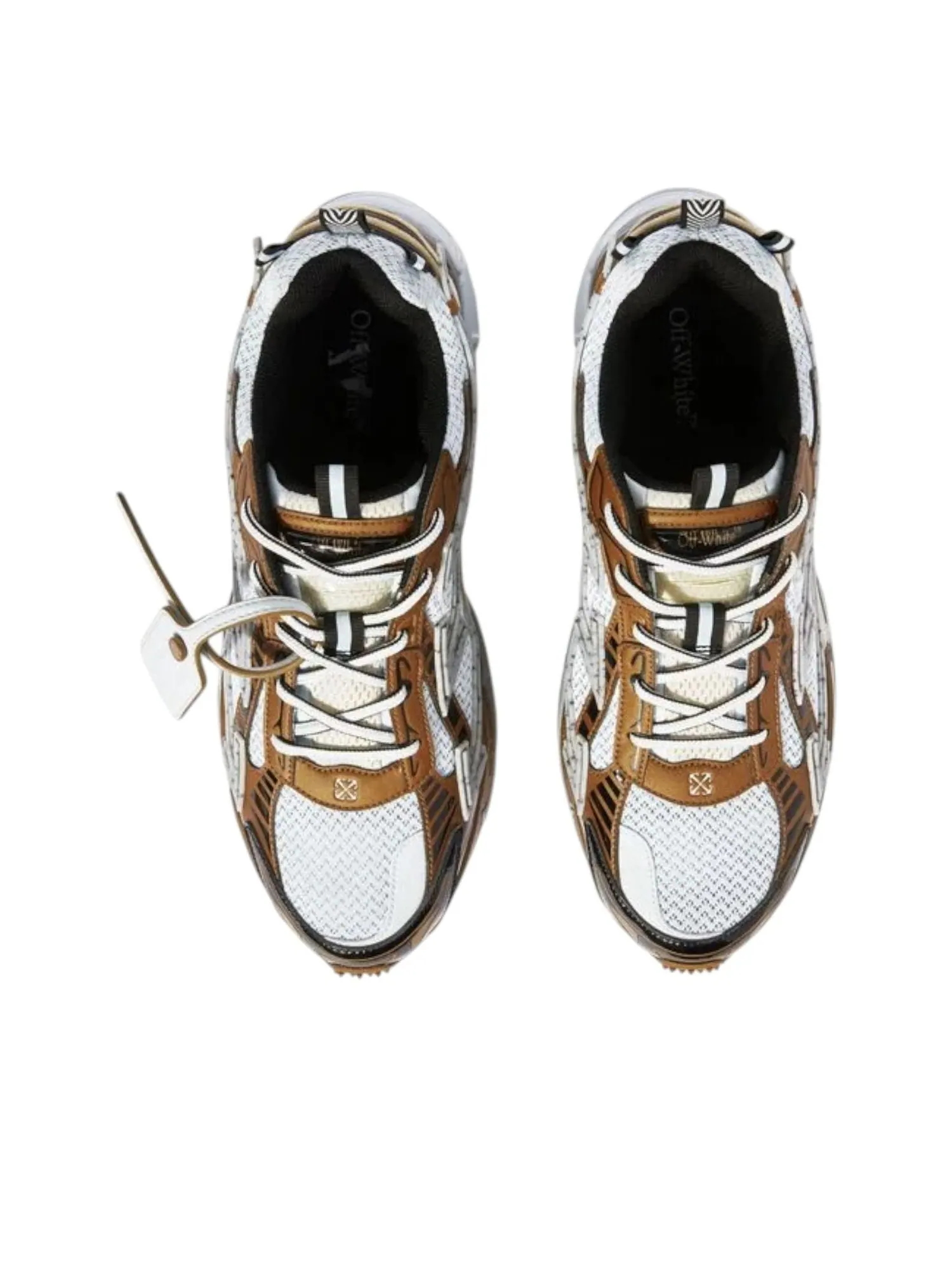 OFF-WHITE Be Right Back 'Silver Bronze' — изображение 3 из 5, серебристый