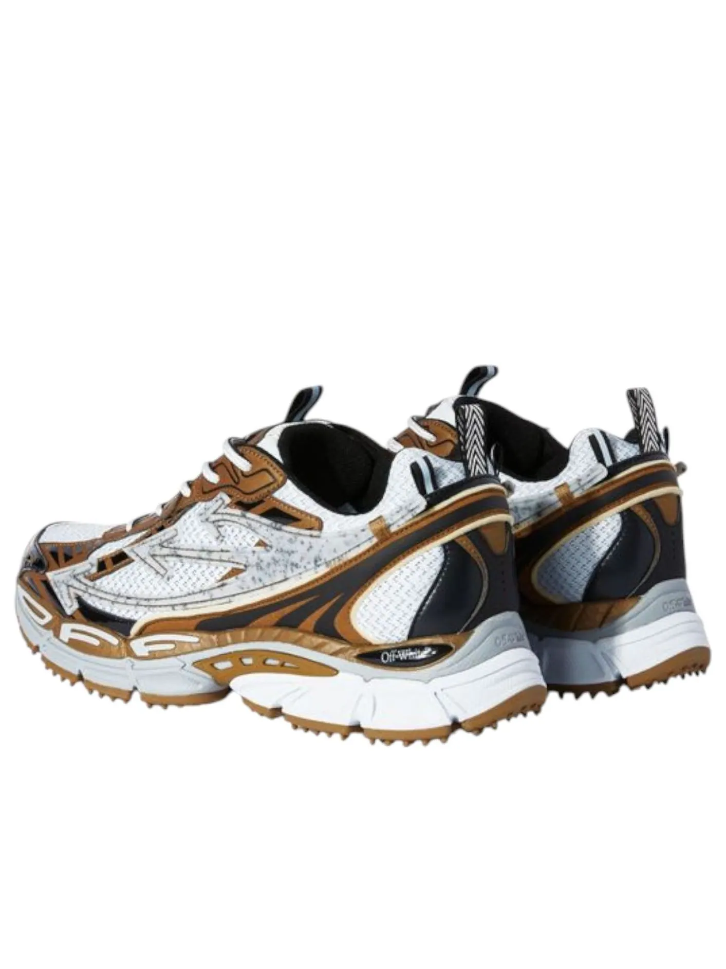 OFF-WHITE Be Right Back 'Silver Bronze' — изображение 4 из 5, серебристый