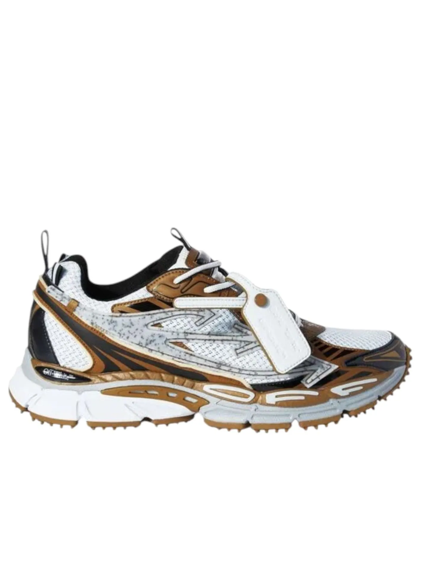 OFF-WHITE Be Right Back 'Silver Bronze' — изображение 5 из 5, серебристый