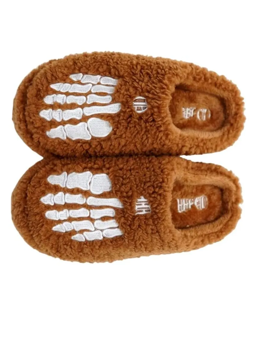 Сандалии OMNEWYORK Octavious Marks Clog 'Teddy Bear' — изображение 3 из 5, коричневый
