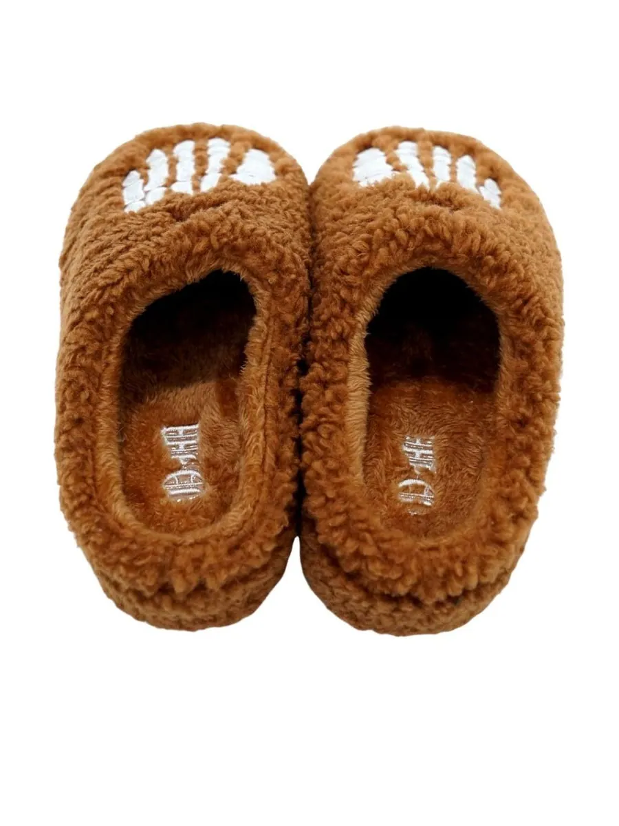Сандалии OMNEWYORK Octavious Marks Clog 'Teddy Bear' — изображение 4 из 5, коричневый