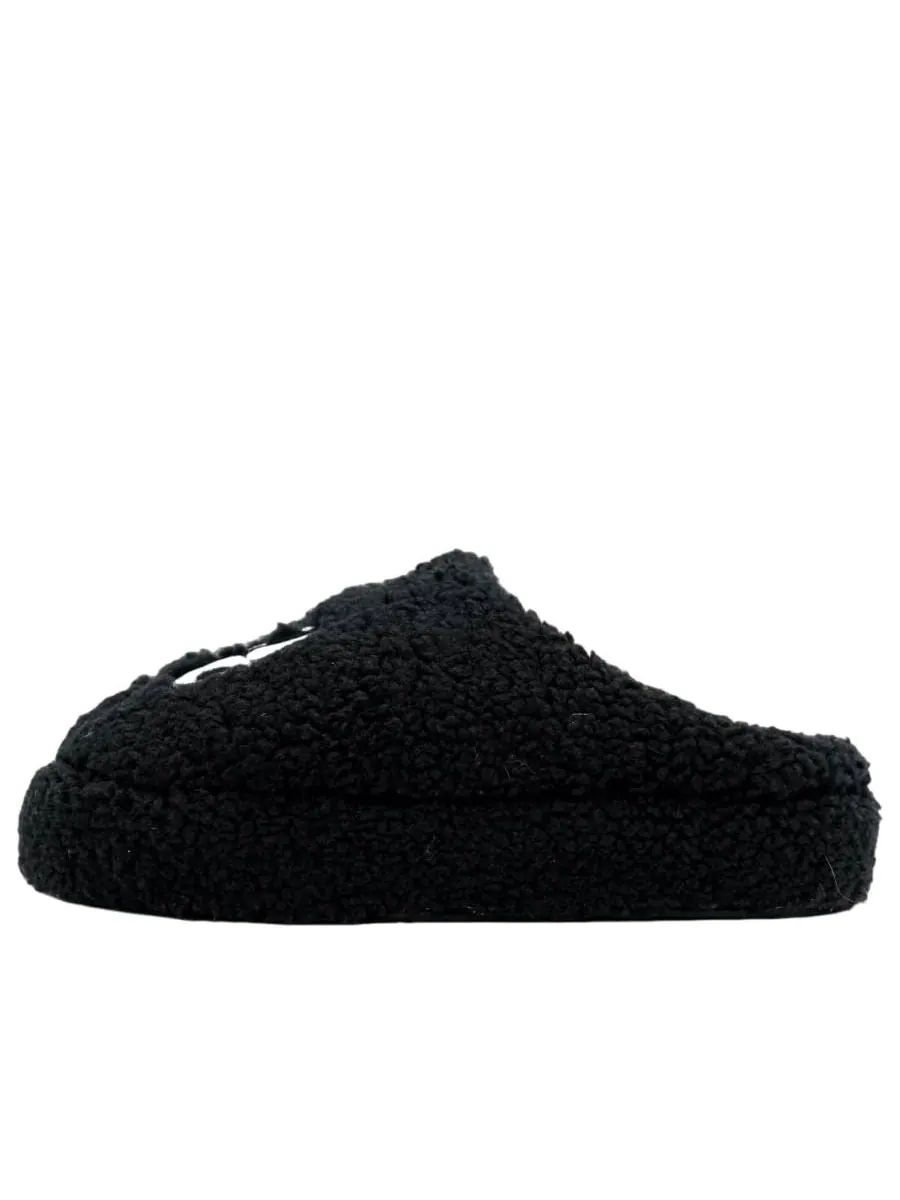 Сандалии OMNEWYORK Octavious Marks Clog 'Teddy Bear Black' — черный