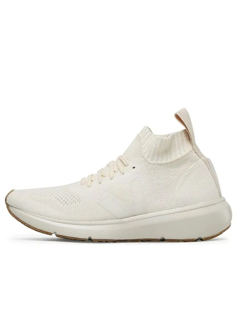 Кроссовки Veja Runner Mid V-Knit x Rick Owens 'Butter' — изображение 1 из 2, бежевый