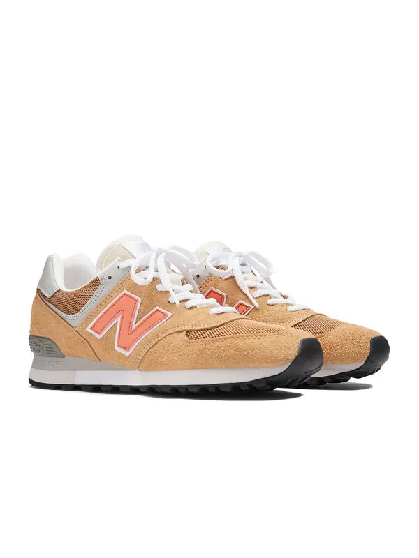 Кроссовки 576 сделано в Великобритании New Balance — изображение 3 из 4, оранжевый/белый/черный