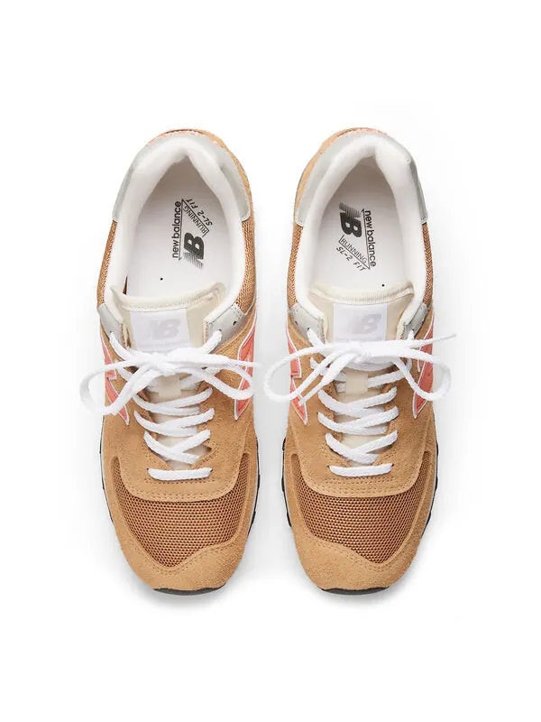Кроссовки 576 сделано в Великобритании New Balance — изображение 4 из 4, оранжевый/белый/черный