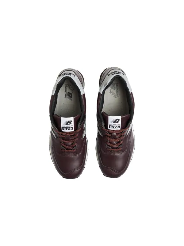 Кроссовки 576, сделано в Великобритании, 35-я годовщина New Balance — изображение 4 из 4, коричневый/серый