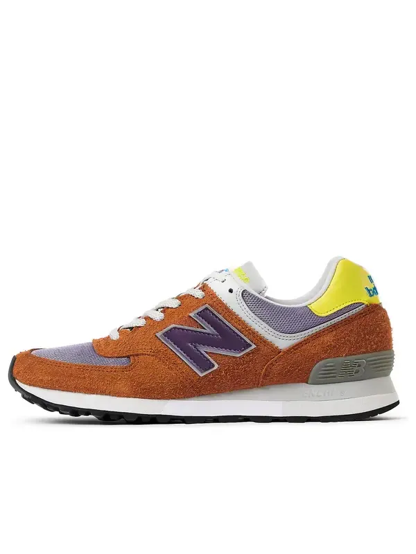 Кроссовки 576 made in england 'apricot' New Balance — изображение 1 из 4, синий