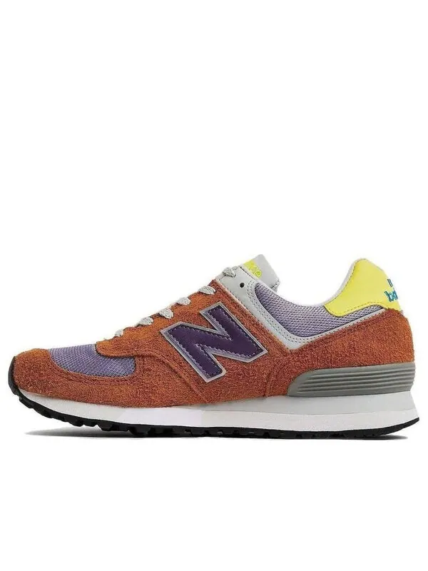 Кроссовки 576 made in england 'apricot' New Balance — изображение 2 из 4, синий