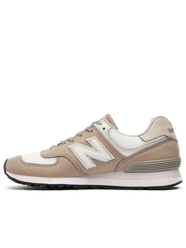 Кроссовки 576, сделано в Великобритании, New Balance — изображение 3 из 4, бежевый/кремовый