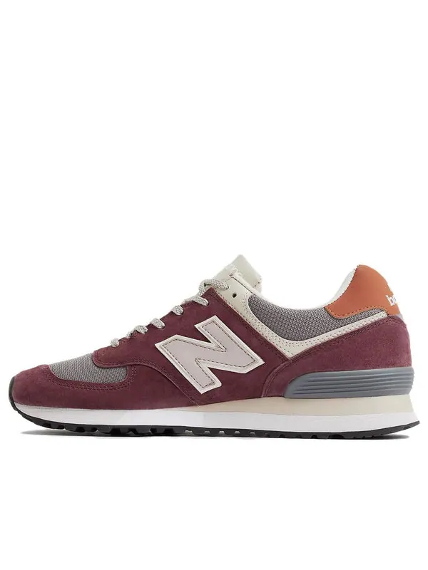Кроссовки 576 made in england 'burgundy' New Balance — изображение 1 из 4