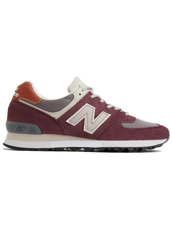 Кроссовки 576 made in england 'burgundy' New Balance — изображение 2 из 4