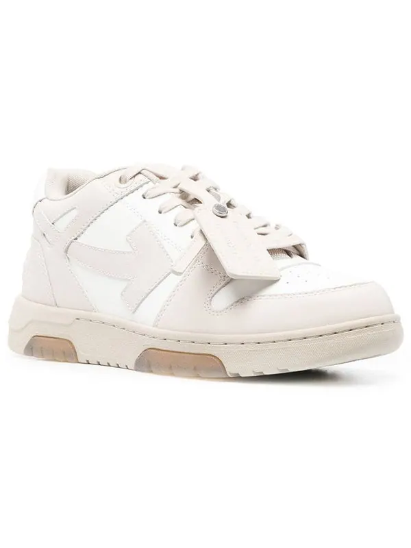 Кроссовки out of office low-top sneaker 'white beige' Off-White — изображение 2 из 4, белый/бежевый