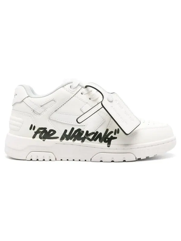 Кроссовки out of office ooo 'for walking white black' Off-White — изображение 2 из 4, белый/черный