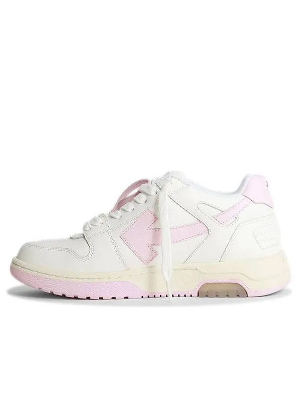 Кроссовки out of office sneakers pink/white Off-White — изображение 1 из 4, розовый/белый