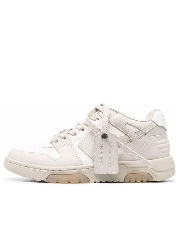 Кроссовки out of office low-top sneaker 'white beige' Off-White — изображение 1 из 4, белый/бежевый