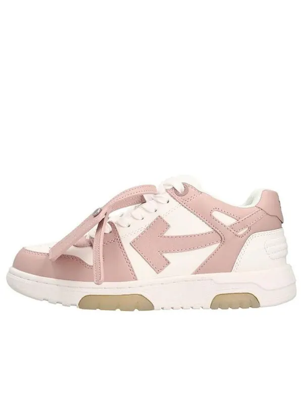 Кроссовки out of office low-top sneaker 'pink white' Off-White — изображение 1 из 4, розовый/белый