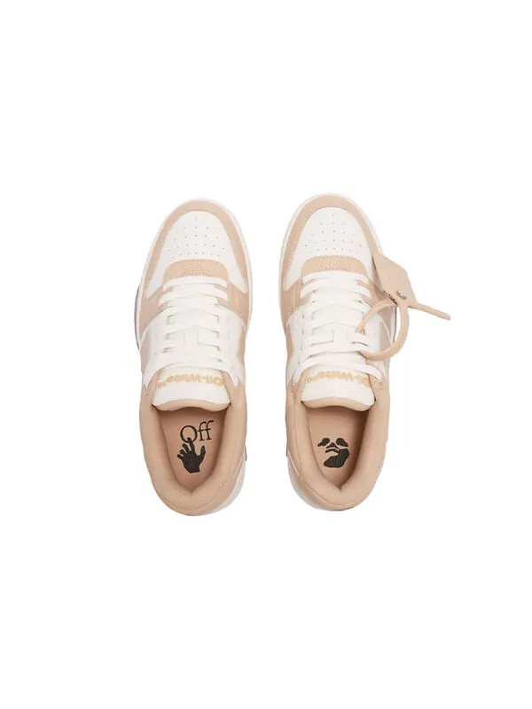 Кроссовки out of office low-top sneaker 'tan white' Off-White — изображение 3 из 4, бежевый/белый