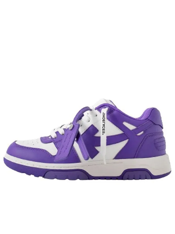 Кроссовки out of office low-top sneaker 'purple white' Off-White — изображение 1 из 4, фиолетовый/белый