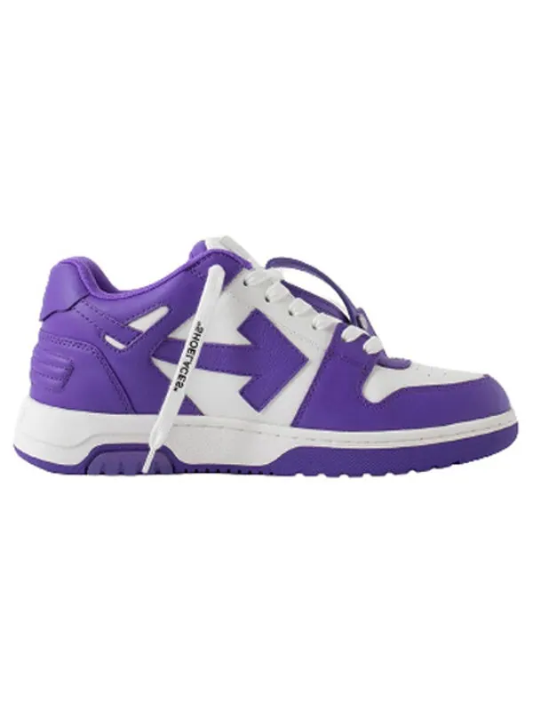 Кроссовки out of office low-top sneaker 'purple white' Off-White — изображение 2 из 4, фиолетовый/белый