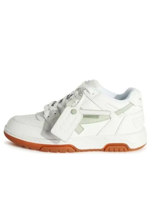 Кроссовки out of office low-top sneaker 'white brown' Off-White — изображение 1 из 4, белый/коричневый