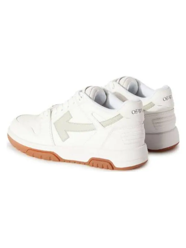 Кроссовки out of office low-top sneaker 'white brown' Off-White — изображение 4 из 4, белый/коричневый