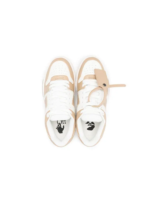 Кроссовки out of office low-top sneaker 'tan white' Off-White — изображение 3 из 4, бежевый/белый
