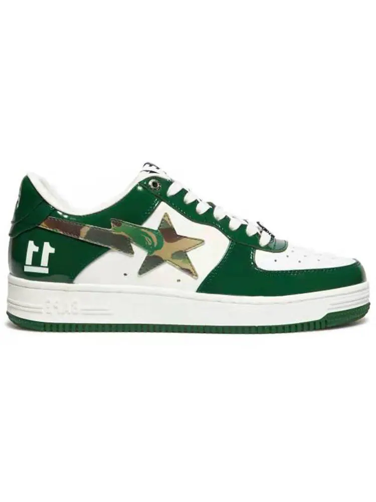 Кроссовки A Bathing Ape Bape Sta Taipei 15 Anniversary 'White Green' — изображение 2 из 4, белый