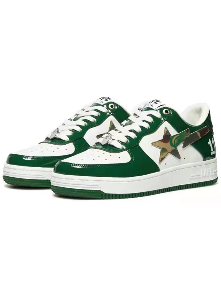 Кроссовки A Bathing Ape Bape Sta Taipei 15 Anniversary 'White Green' — изображение 3 из 4, белый
