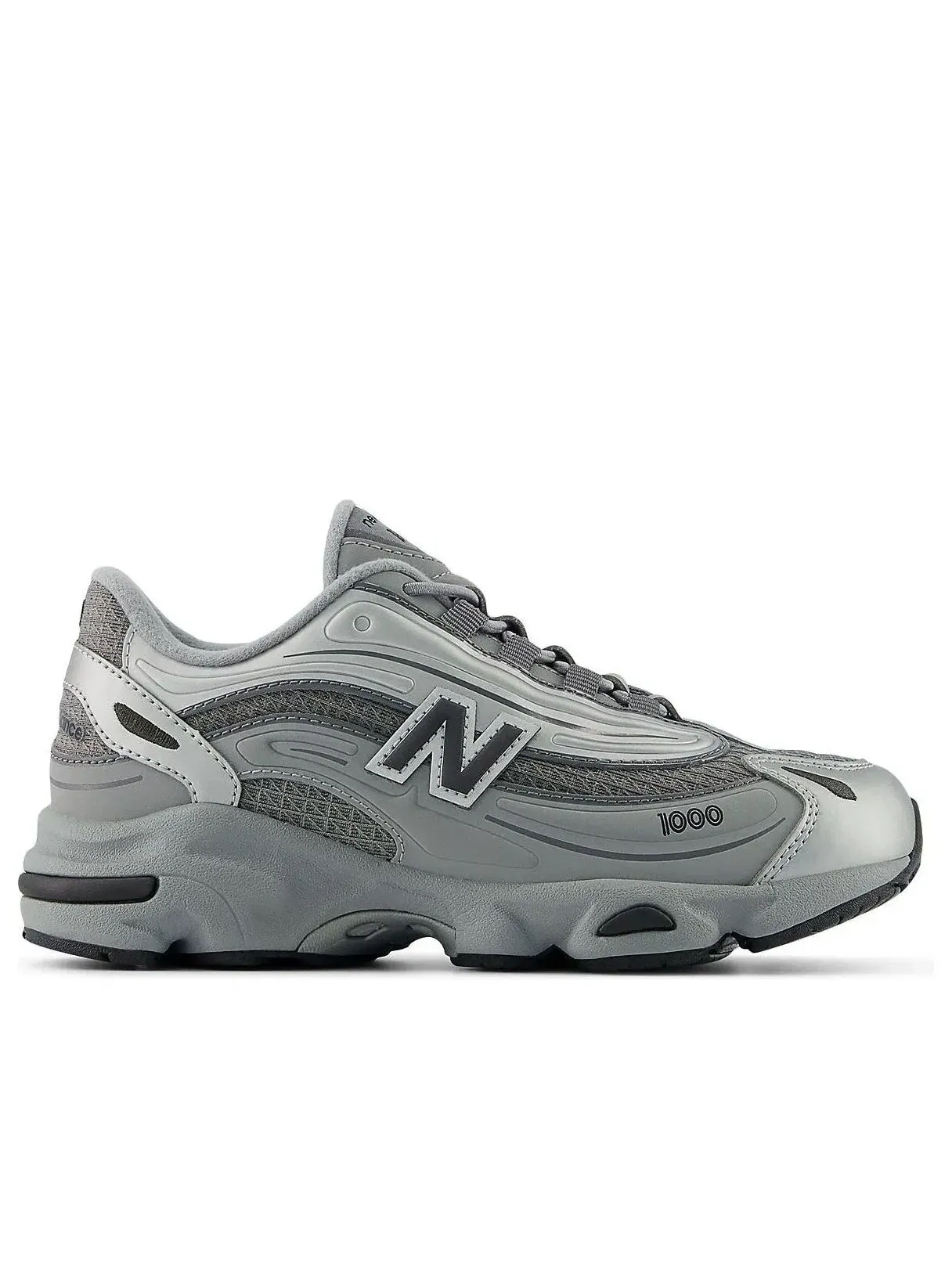 Детские кроссовки с низким верхом New Balance 1000 — изображение 2 из 5, серебряный