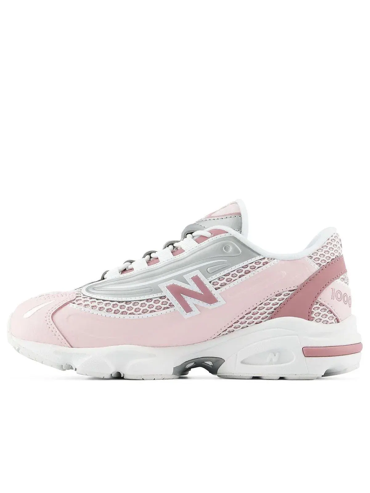 Детские кроссовки на шнуровке New Balance 1000 Pink Rose — изображение 1 из 6, розовый