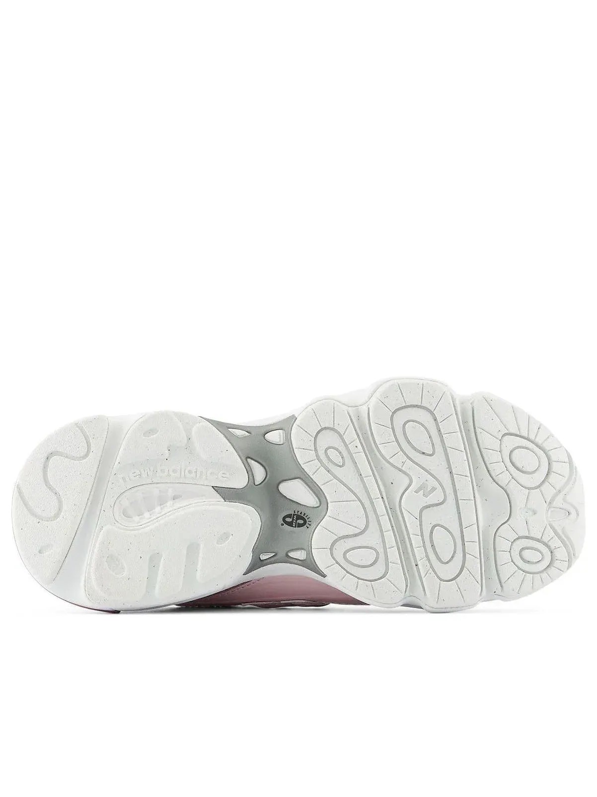 Детские кроссовки на шнуровке New Balance 1000 Pink Rose — изображение 5 из 6, розовый