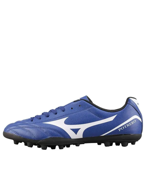 Кроссовки potrero wide ag training soccer cleats blue Mizuno — изображение 1 из 4, синий