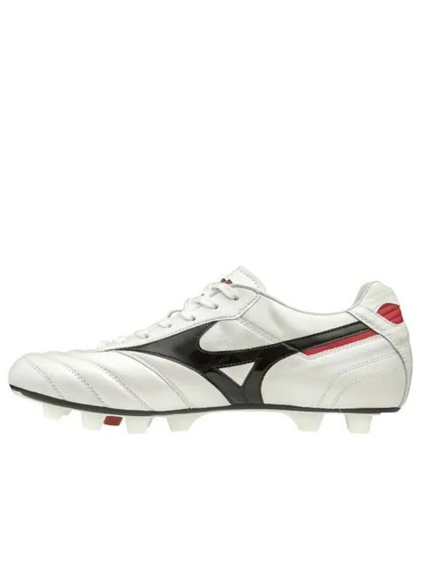 Кроссовки morelia 2 japan short tongue 'white black' Mizuno — изображение 1 из 4, белый/черный/красный