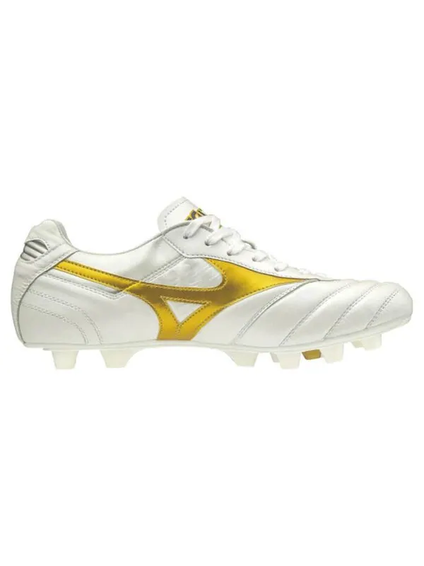 Кроссовки morelia 2 japan shoes 'white gold' Mizuno — изображение 2 из 4, белый/золотистый