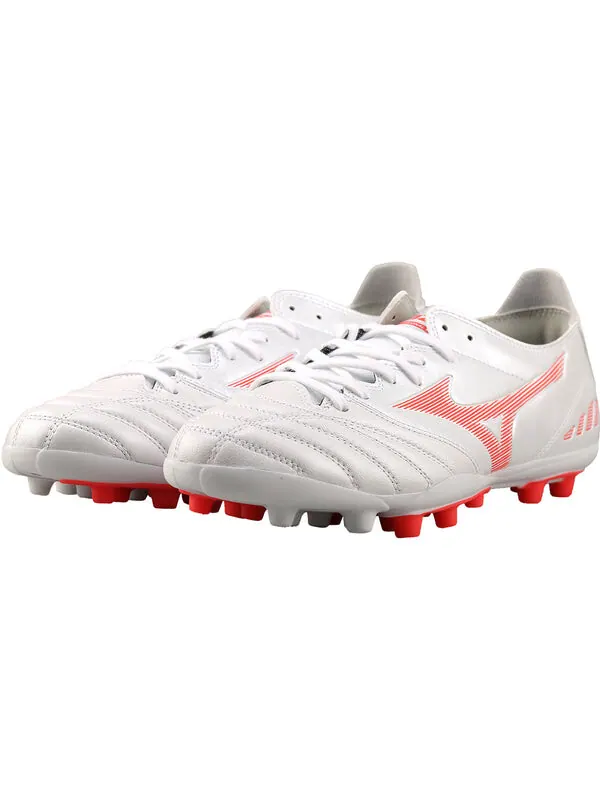 Кроссовки morelia neo 3 pro ag Mizuno — изображение 3 из 4, белый, красный