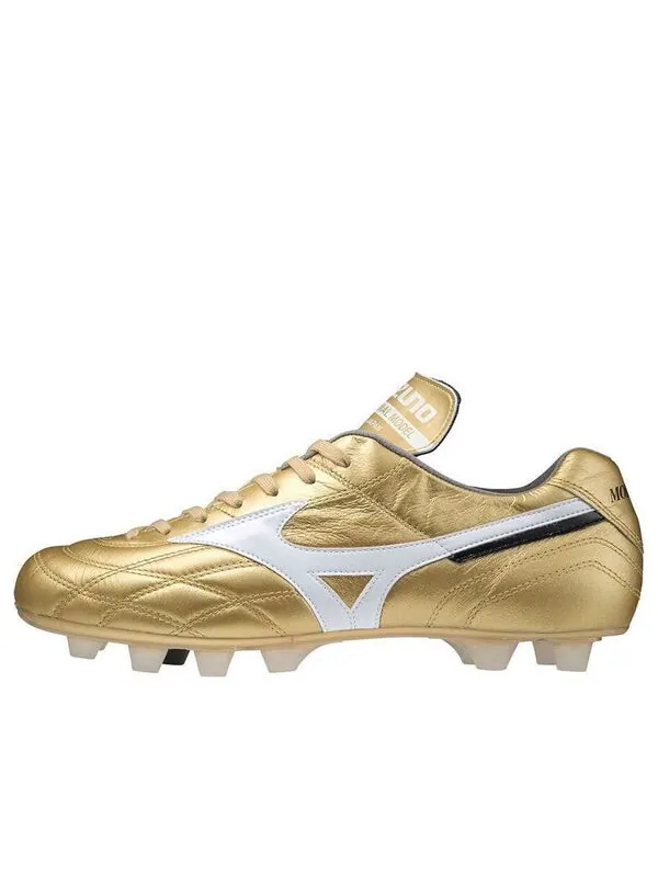 Кроссовки morelia ul japan 'champion gold' Mizuno — изображение 1 из 4, золотистый/белый