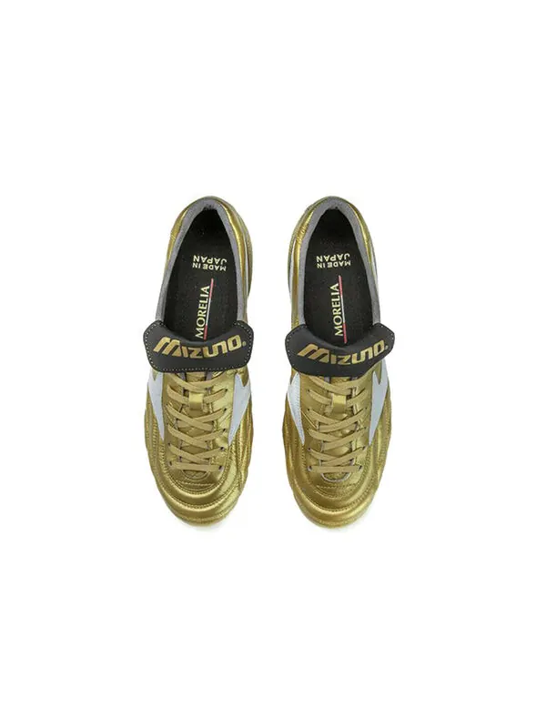 Кроссовки morelia ul japan 'champion gold' Mizuno — изображение 3 из 4, золотистый/белый