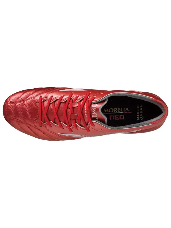 Кроссовки morelia neo 3 japan football boots 'passion red pack' Mizuno — изображение 3 из 4, красный/белый/красный