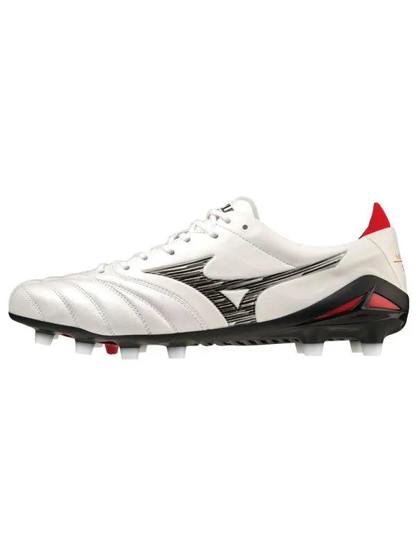 Кроссовки morelia neo iv ag 'white black' Mizuno — изображение 2 из 4, белый/черный/красный