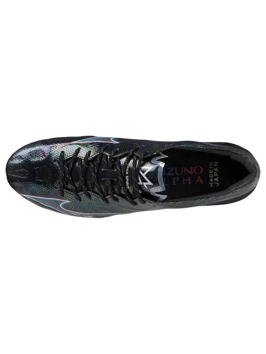 Кроссовки Mizuno Alpha Japan Soccer Shoes 'Black' — изображение 2 из 4, черный