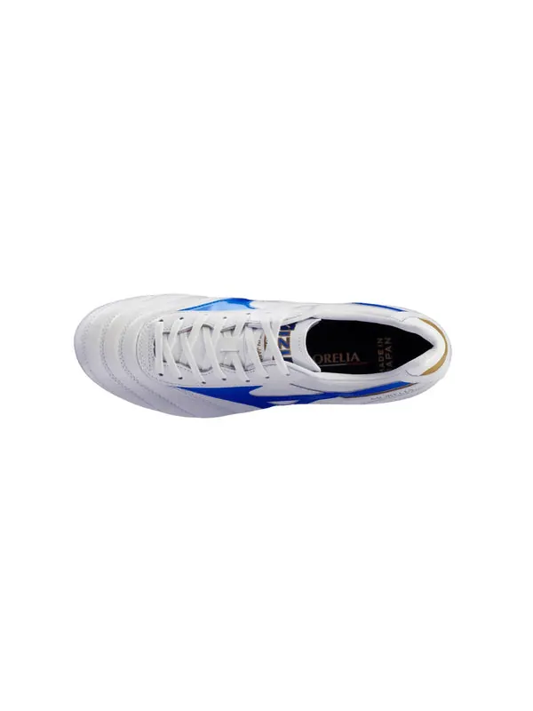 Кроссовки morelia ii japan fg 'mugen pack white blue' Mizuno — изображение 4 из 4, белый/синий/золотистый
