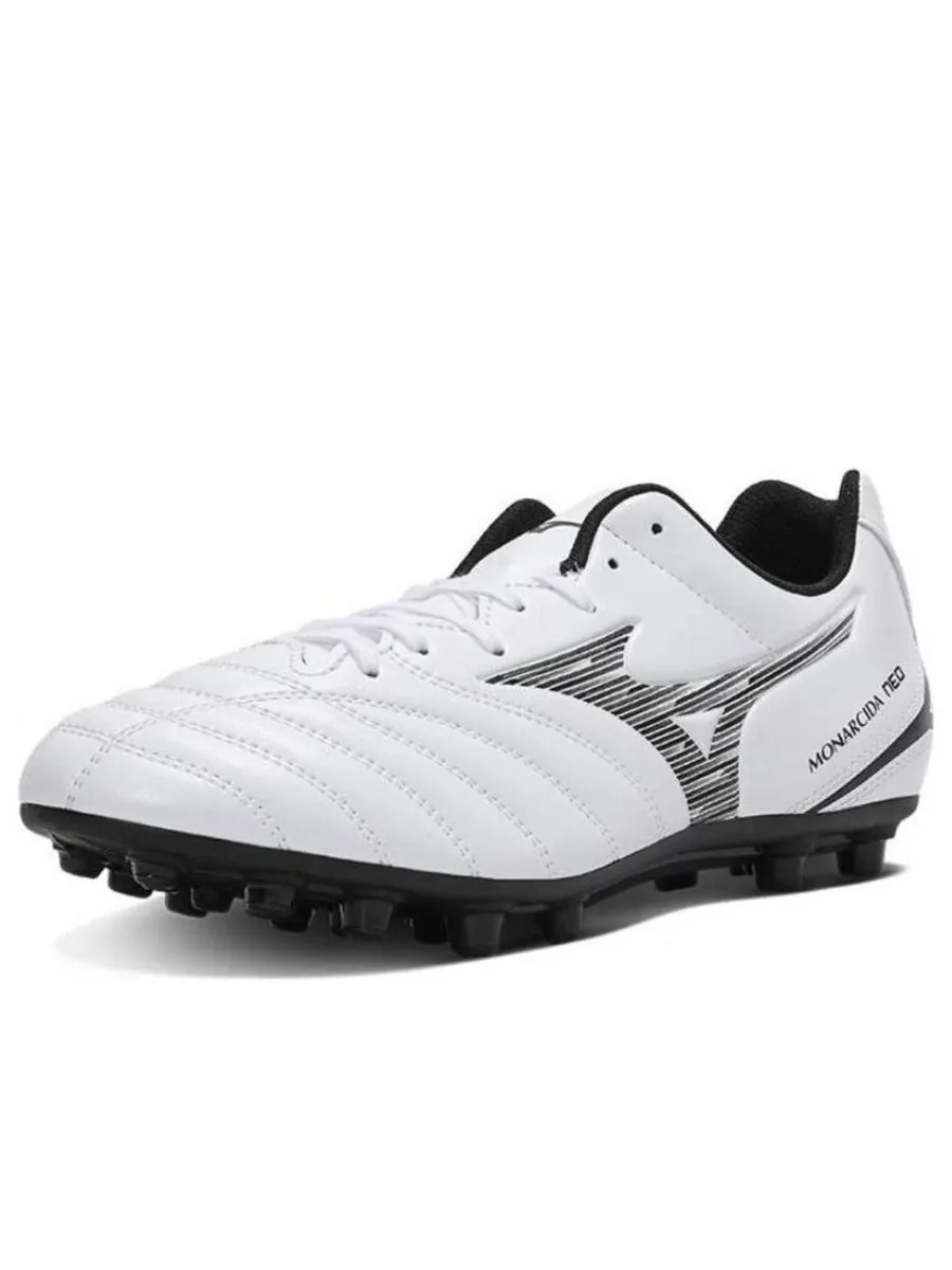 Кроссовки Mizuno Monarcida Neo III Select AG 'White Black' — изображение 2 из 5, белый