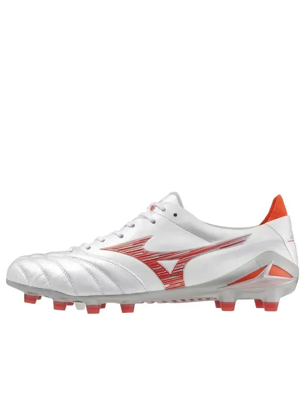 Кроссовки morelia neo4 iv japan football soccer cleats 'white red' Mizuno — изображение 1 из 4, белый/красный