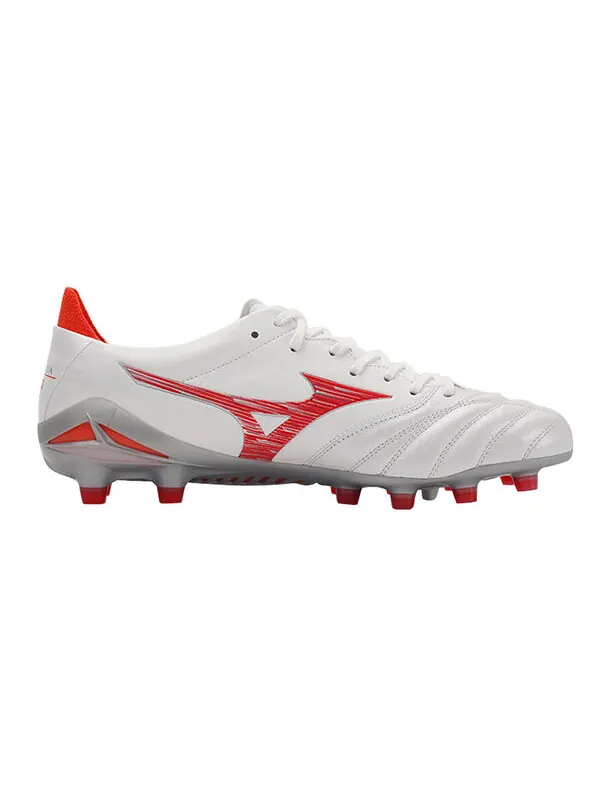 Кроссовки morelia neo4 iv japan football soccer cleats 'white red' Mizuno — изображение 2 из 4, белый/красный