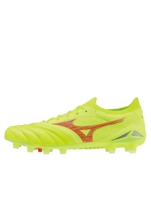 Кроссовки morelia neo iv beta fg 'neon yellow' Mizuno — изображение 1 из 1, неоновый желтый/красный