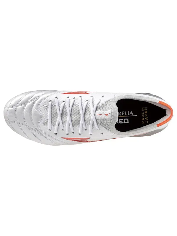 Кроссовки morelia neo iv japan 'white' Mizuno — изображение 3 из 4, белый/красный