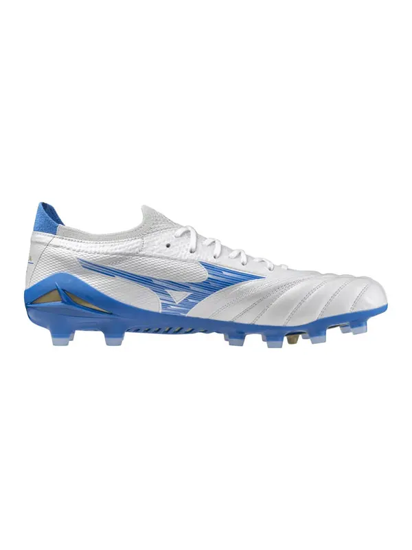 Кроссовки morelia neo iv beta elite fg 'mugen pack white blue' Mizuno — изображение 2 из 4, белый/синий/золотистый