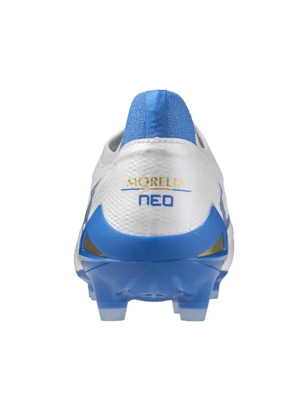 Кроссовки morelia neo iv beta elite fg 'mugen pack white blue' Mizuno — изображение 3 из 4, белый/синий/золотистый