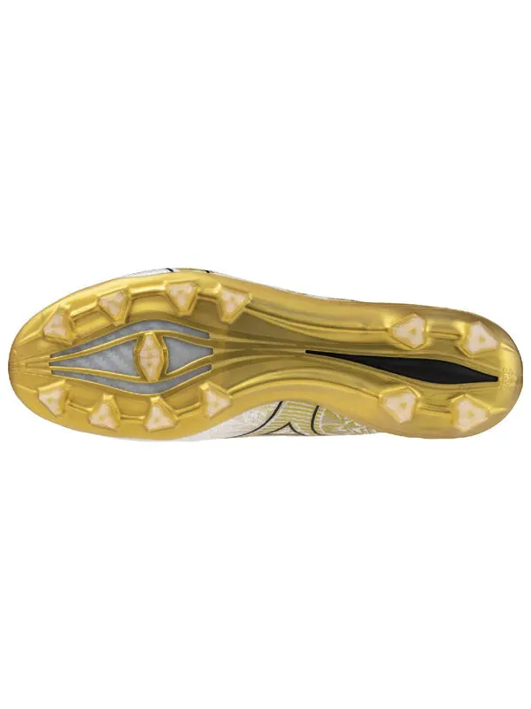Кроссовки alpha japan fg 'white gold' Mizuno — изображение 4 из 4, белый/золотистый/черный