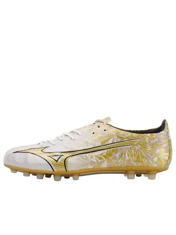 Кроссовки alpha elite ag 'white gold' Mizuno — изображение 1 из 4, белый/золотистый/черный